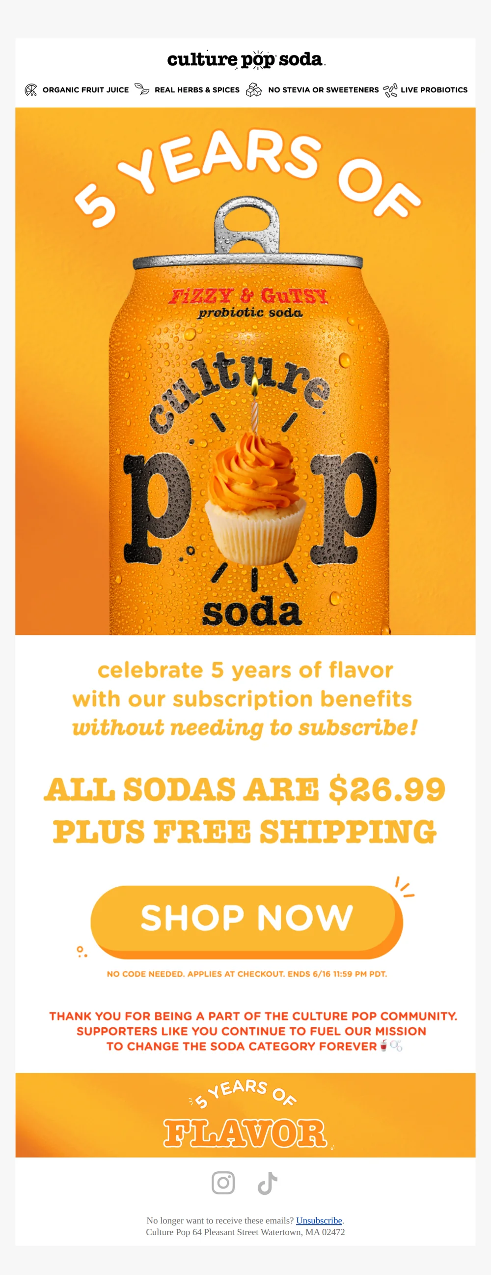 birthday flash sale !🥤🎈🎂🫧