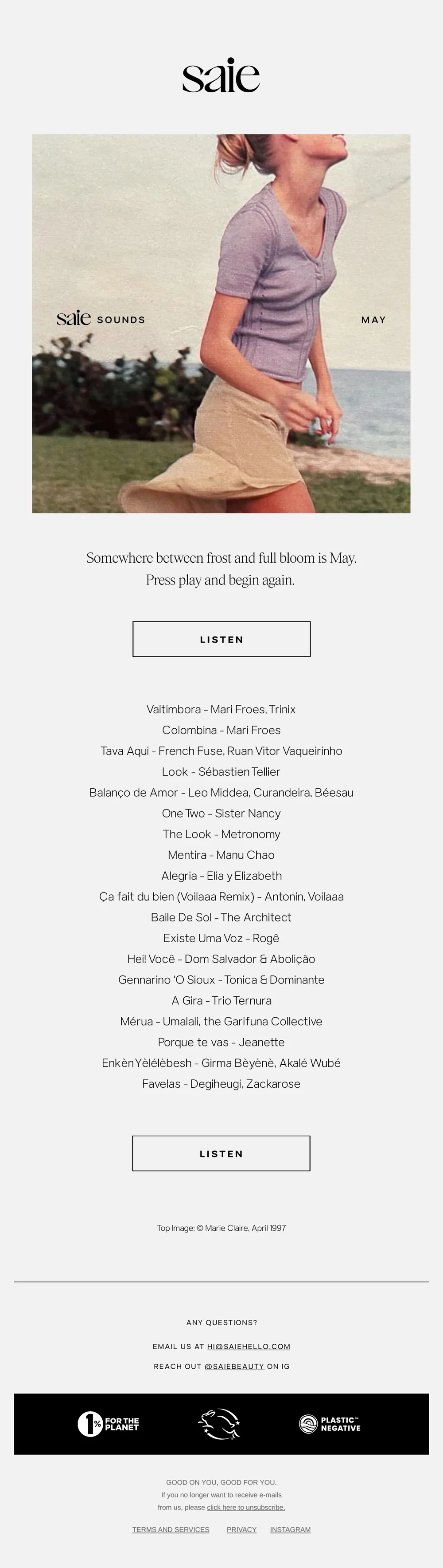 Saie Sounds 12 | May
