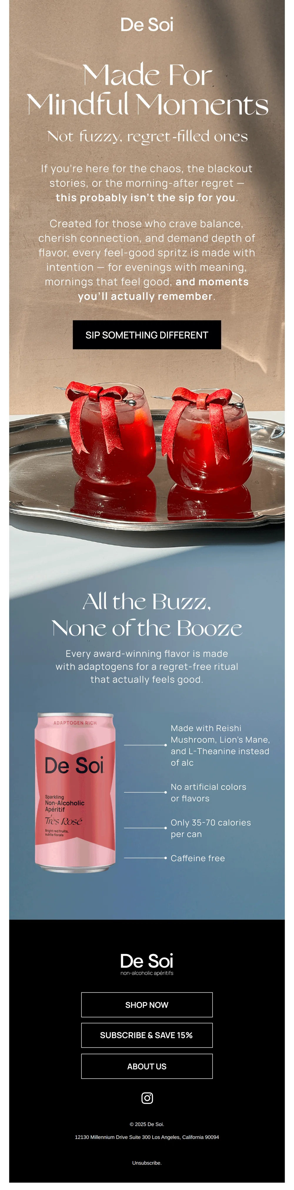 Warning: Not for those who want the night to get blurry