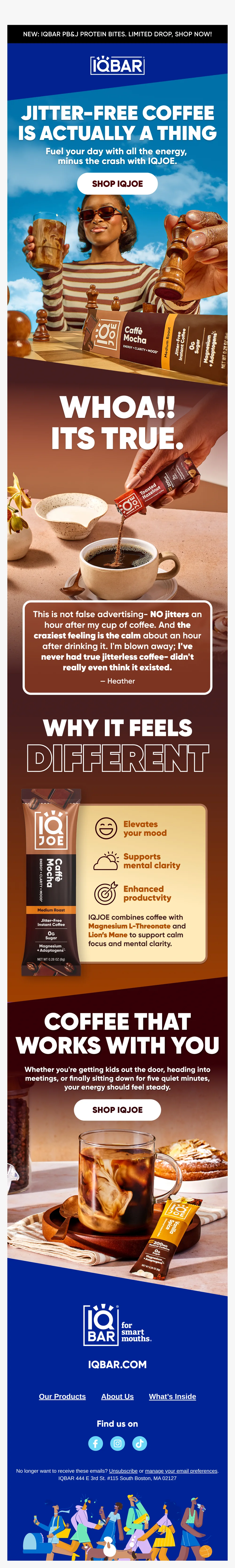 WHOA. It's Actually Jitter-Free Coffee. ☕