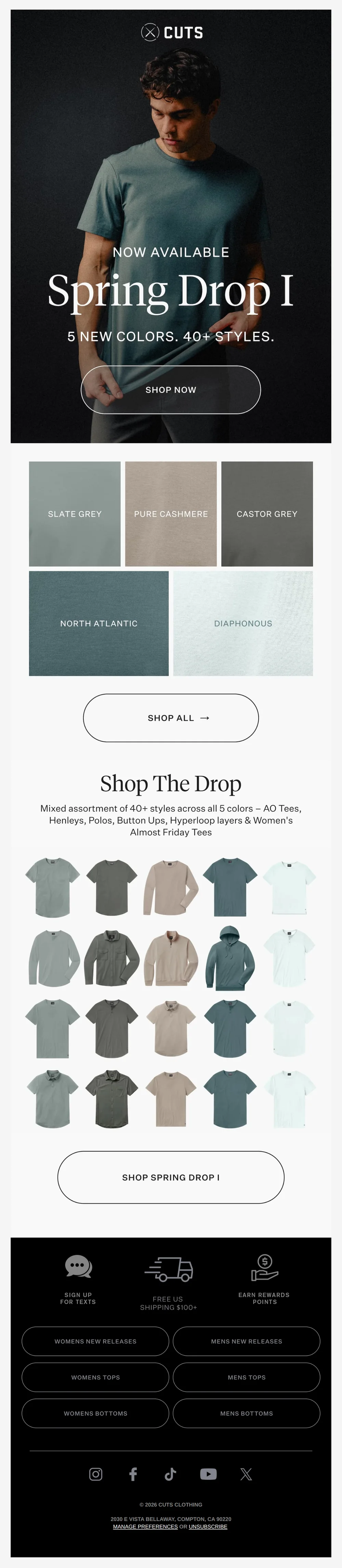 Now Available | Spring Drop I