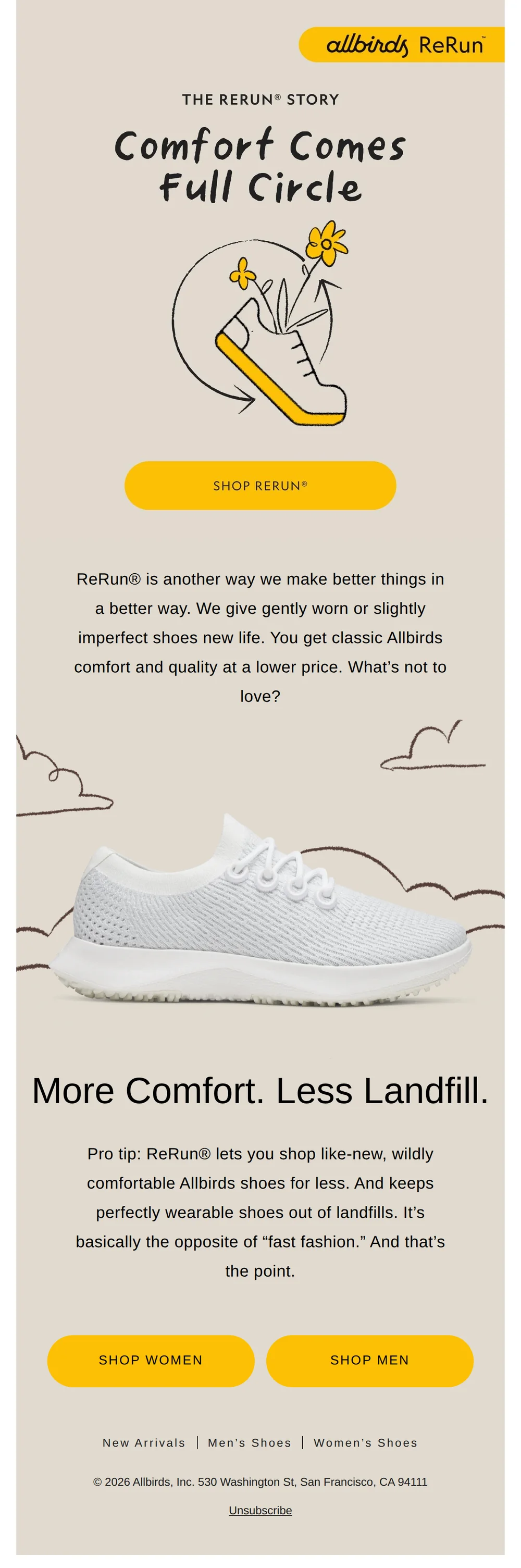 ReRun® Shoes: The Ultimate Win/Win 🌎